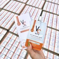 VC Vit C Whitening Cream วีซี วิตซี ไวท์เทนนิ่ง ครีม 7 กรัม (1กล่องมี10ซอง)