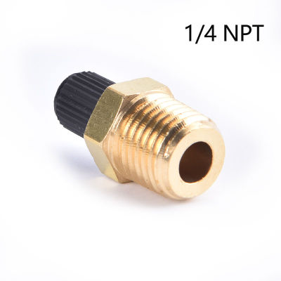 [Dream edges] 1/4นิ้ว NPT Solid NICKEL Plated brass Air Compressor TANK fill Valve