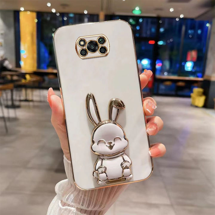 andyh-new-design-for-xiaomi-poco-x3-x3-nfc-x3-pro-case-luxury-3d-stereo-stand-bracket-smile-rabbit-electroplating-smooth-phone-case-fashion-cute-soft-case