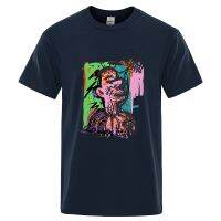 Graffiti Big Ears Character Cartoons Tshir Men Clothes Soft Tshirt Cotton Hop Gildan