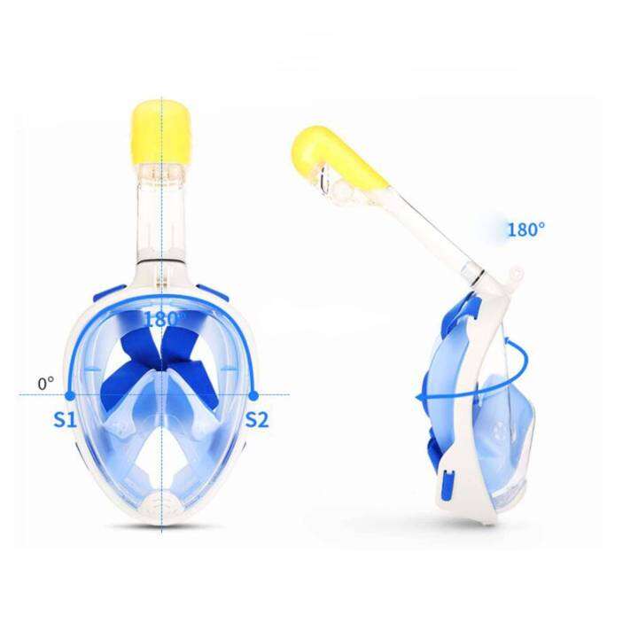 เครื่องช่วยหายใจสำหรับดำน้ำกันหมอกเพื่อความปลอดภัยในสน็อร์กเกิลสคูบาของเด็กชุดอุปกรณ์ว่ายน้ำขายดีกันหมอก