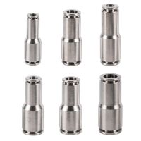 4-12mm Pneumatic Quick Connect Reducer Straight Push Connector Pu Tube Quick Release Pneumatic Straight Push Connector