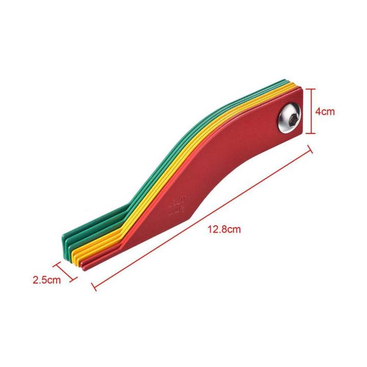 random-color-brake-pad-measuring-instrument-brake-moment-pad-measuring-instrument-brake-ruler-ruler-pad-thickness-b9q3