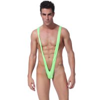 2021 Swimwear Men Tonichella y Mens Briefs Thong G String Bikini Bottom Swimwear Borat jockstrap Underwear Low Waist Backless