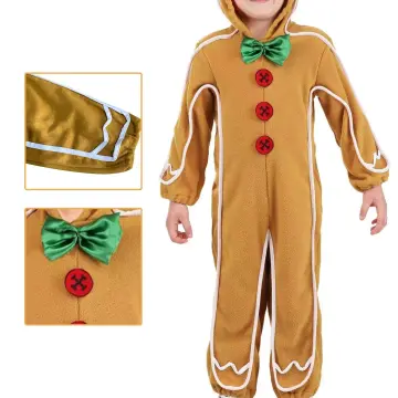 Gingerbread man fancy hot sale dress childrens