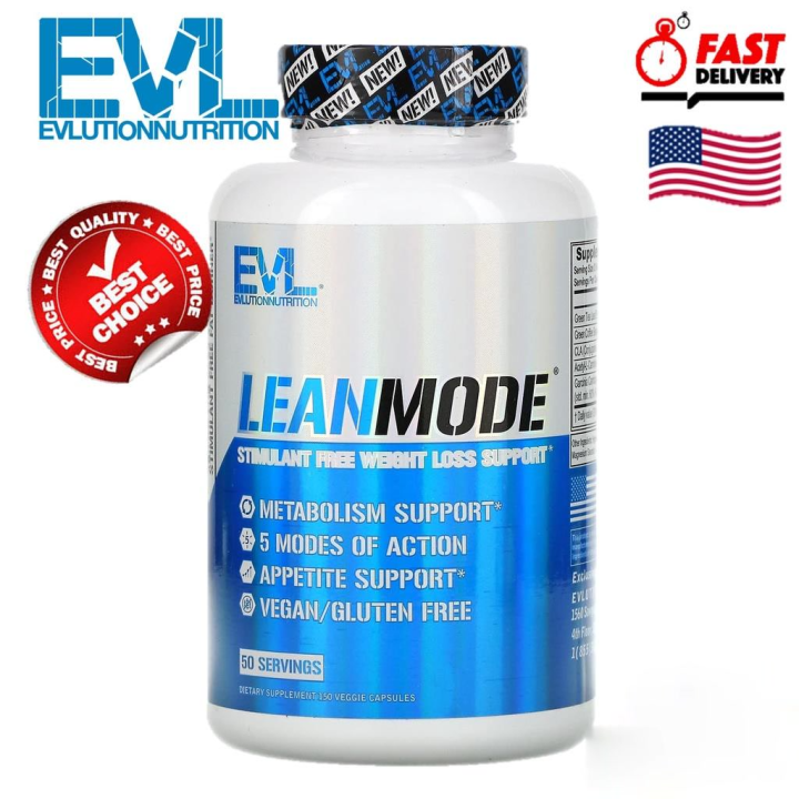 EVLution Nutrition,LeanMode,Lean Mode,StimulantFree Fat Burner