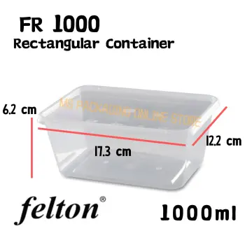 Microwavable Round Container FC 30 (850ml) - Felton