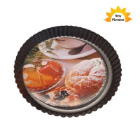 New Morning ถาดพายเคลือบกันติด 27 ซม Non Stick Pie Tart Pan 27 cm - Black