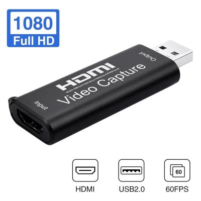 ◎✕ Video Capture Card HDMI To USB 2.0 Audio Capture Recorder Device Game Recording Collector For Windows For Ma OS X For Linux