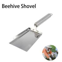 Beehive Shovel Bee กล่องทำความสะอาดสแตนเลส Scraper Cleaner Beekeeping Scoop เครื่องมือทำความสะอาด