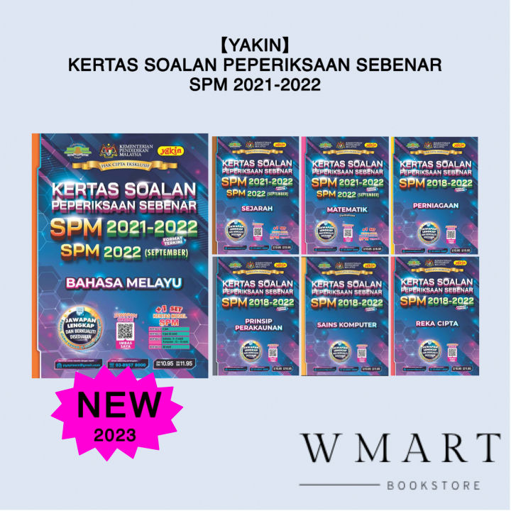 【Yakin】Kertas Soalan Peperiksaan Sebenar SPM 20212022 Bilingual — KSSM