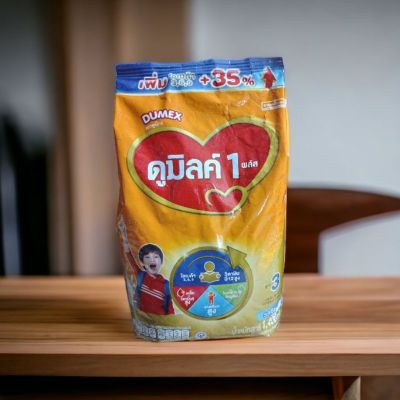 นมผงสูตร 3 ดูมิลค์ 1 พลัส รสจืด ขนาด 1400g exp.7/2024