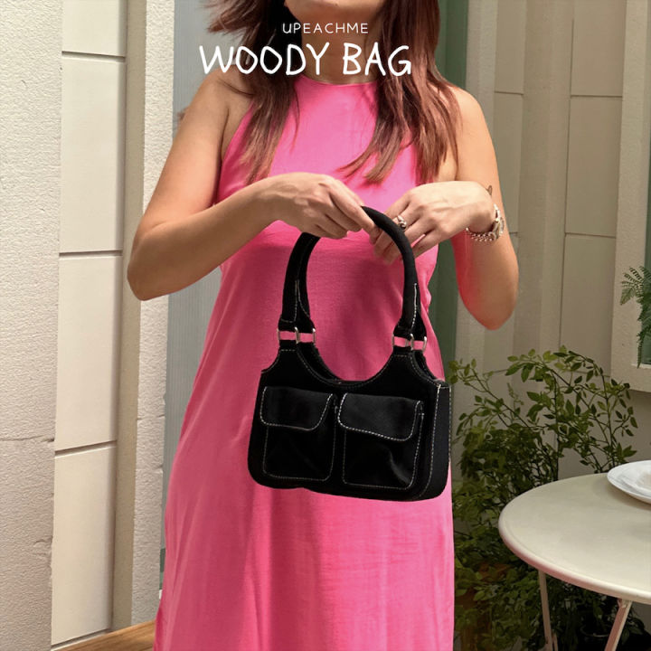 woody-bag-i-กระเป๋ายีนส์สะพายไหล่-กระเป๋าเดนิมขึ้นไหล่-กระเป๋าสะพายสไตล์เกาหลีเกาใจมินิมอล-กระเป๋ายีนส์สะพายข้าง