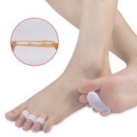 【CW】卐﹍ﺴ  1Pair Silicone Toe Corrector Orthopedic Supplie Separators Gel Support Bunion Adjuster Foot