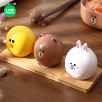 ชุดโถใส่เครื่องปรุงเซรามิกลายการ์ตูน LINE FRIENDS โถเกลือใส่เครื่องปรุงบาร์บีคิวชุดครัวยี่หร่า