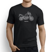 Kaus Pria 2015 Terinspirasi Sepeda Motor Jepang Vfr1200X Crosstourer 2019 Kaus Pria Fashion Leher-O T-Shirt Homme Create S-4XL-5XL-6XL