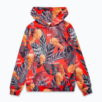 HYPE X KFC RED PALM PRINT HOODIE