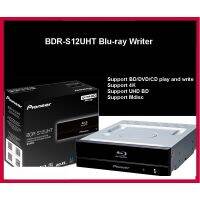 เตา BD-R ใหม่เอี่ยมเครืองบันทึกแผ่น Blu-Ray 3D 4K 16X เล่นและเขียน BDR S12UHT ไดรฟ์ออปติคัล BD/Mdisc/DVD CD