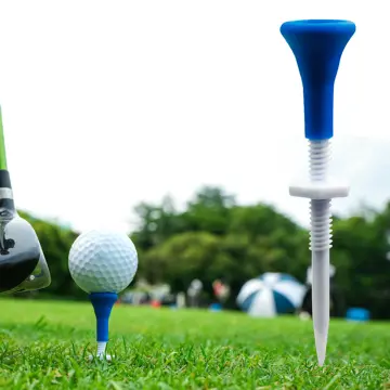 Mini Golf Tees Ball Nail Reusable Golf Nail Ball Tee Support Portable TPU  Lightweight 40/45/50mm Outdoor Sports Accessories