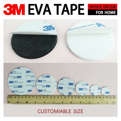 10-100Pcs 3M Kuat Pad Pemasangan Pita Perekat Dua Sisi Acrylic Foam Tape Dua Sisi Pemasangan Pita Lengket Hitam Disesuaikan