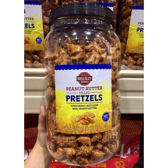Wellsley Farms Peanut Butter Filled Pretzels 1.41kg Lazada PH
