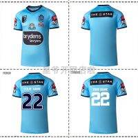 High qual NSW 2022 Home BLUES Rugby football Jersey huo you meal Home take short sleeve shirt