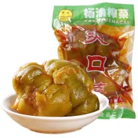 [สินค้าใหม่]ผักดอง เผ็ดน้อย (榨菜 下饭菜 泡菜) อร่อยกลมกล่อมทานแล้วจะติดใจ ขนาด 400g