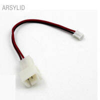 สายแปลง Arsylid 3ขาเป็น2ขา2.0มม. อะแดปเตอร์พัดลมสำหรับพัดลมทำความเย็น Vga 2pin Micro-2pin