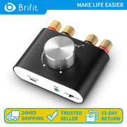 Brifit Bộ khuếch đại công suất Mini Bluetooth 5.0, Stereo Hi