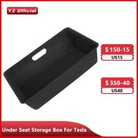 YZ Under Seat Storage Box Compatible for Tesla Model Y for Driver &amp; Passenger Seat Tesla Model Y Accessories