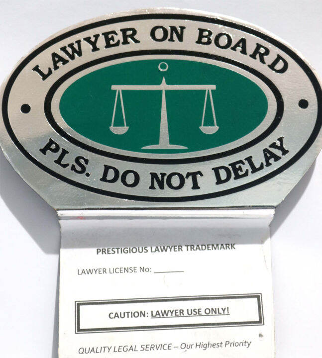 LAWYER CAR EMBLEM Lazada PH