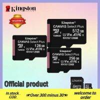 ใหม่2022 Kingston ผ้าใบเลือกพลัส128GB/256GB/512GB MicroSD การ์ด Android A1ประสิทธิภาพระดับเดิม Genu