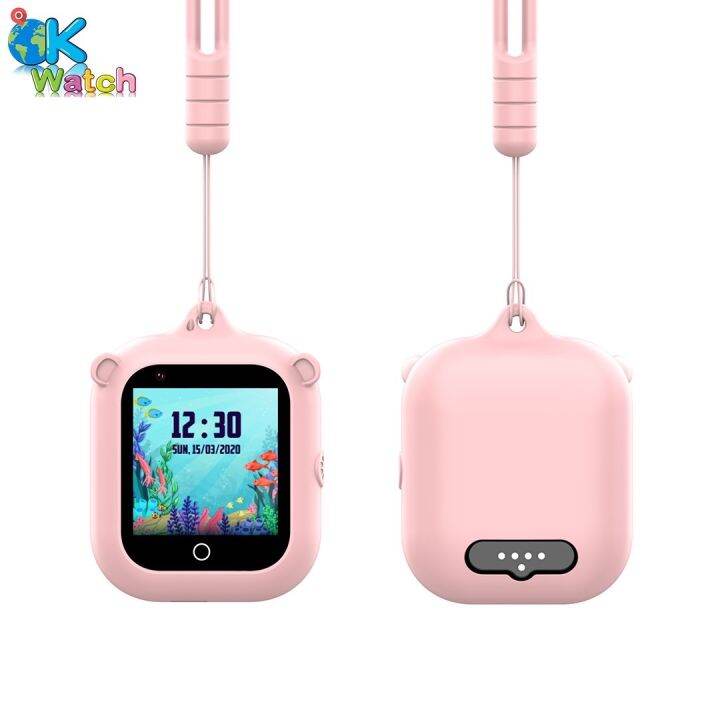 ok-watch-เคสนาฬิกาซิลิโคนพร้อมสายคล้องคอ-สำหรับนาฬิกา-wonlex-รุ่น-t55promax-ของแท้100