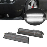 2x Auto Front Side Marker Lights LED Lamp For Dodge Challenger 2008-2014 Charger 2011 2012 2013 2014