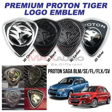 Buy AllExtreme Car & Bike Chrome Styling Tiger Metal Emblem for Front Hood  Bonnet & Mudguard Online At Price ₹358