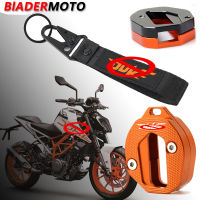 สำหรับ KTM DUKE790 DUKE690 DUKE 125 200 390 690 790อุปกรณ์มอเตอร์ไซค์กรณีที่สำคัญฝาครอบป้องกันและเย็บปักถักร้อยพวงกุญแจพวงกุญแจ