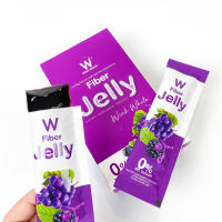 (1กล่องแท้ ?%) W JELLY WINK WHITE เจลลี่ หุ่นสวย ผิวใส (ไฟเบอร์เจลลี่)