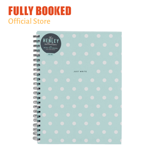 WHSmith Henley Blue Dot Wiro Bound A4 Notebook Lazada PH