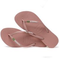 HAVAIANAS SLIM BRASIL FC PREP PINK รองเท้าแตะ