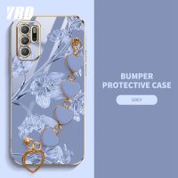 YBD เคสป้องกันกล้องอย่างแม่นยำเคสสำหรับโมโตโรล่า Motorola Moto G60S G60 G40 Fusion G42 G30 ป้องกันการตกกระแทก Motorola Moto E20 E40 เคสพร้อมสร้อยข้อมือลวดลายรักน่ารัก