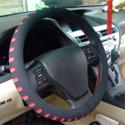 [HOT CPPPPZLQHEN 561] Universal Car Steering Wheel Cover 38CM Car Styling Sport Auto Steering Wheel Covers Anti Slip