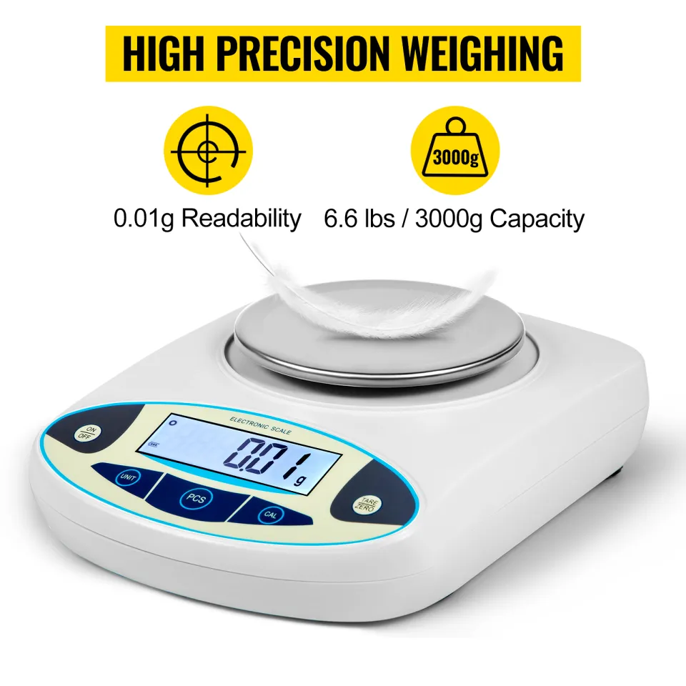 High Precision Lab Balance: 0.001 g resolution – Pellet Press Die Sets