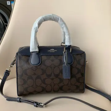 SpreeSuki - Coach Signature Mini Bennett Satchel Crossbody Bag