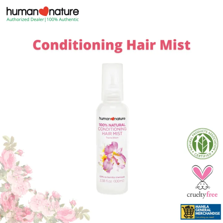 Human Nature Conditioning Hair Mist 100ml 100 Natural ( 100 Authentic