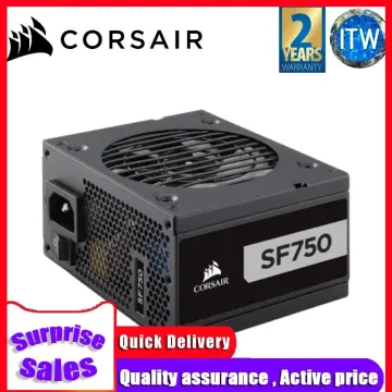 Corsair SF Series, SF750, 750 Watt, SFX, 80+ Platinum Certified, Fully  Modular Power Supply (CP-9020186-NA)