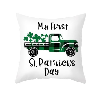 Happy Saint Patricks Day Decor For Home Pillowcase Irish Party Supplies Favor Gift St.Patricks Day Party Decor