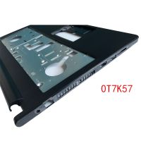 2023 ☆ ใหม่0T7K57 Palmrest แผงฝาปิด/สำหรับ Dell Inspiron 15u 15-5000 5555 5558 5559 V3559แล็ปท็อป V3558เคสด้านล่างแล็ปท็อป