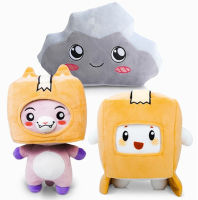 Plush Toy Lankybox Foxy Plush Removable Cartoon Robot Soft Toy Plush Childrens Gift Turned Into A Doll Girl Bed Pillow