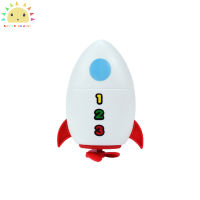 SS【ready stock】Children Bathing Toys Cartoon Rocket-shape Water-playing Toy For Bath Beach