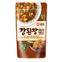 อาหารเกาหลี ซุปผัดเต้าเจี้ยวสำเร็จรูป sempio gang doenjang jjige sauce 강된장 찌개양념 130g